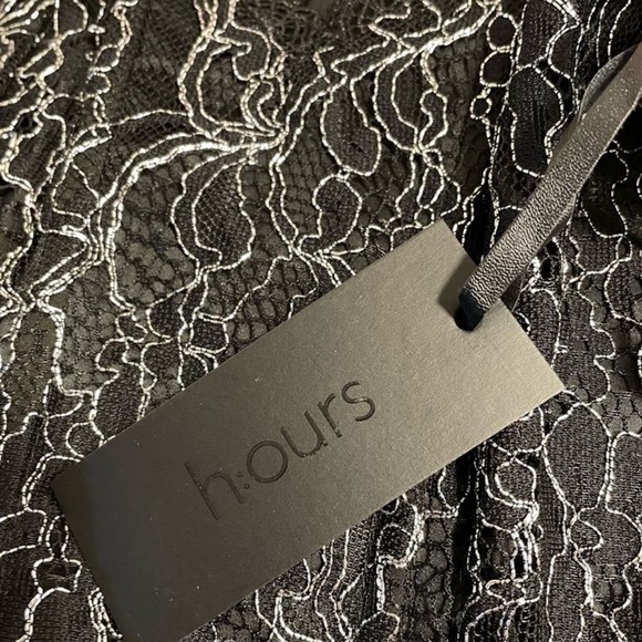 H:ours Mae Metallic Mini Dress‎ nwt - Picture 5 of 5